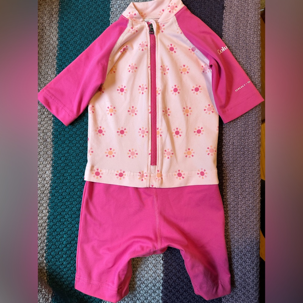 Columbia Kids' Pink Swim Suit